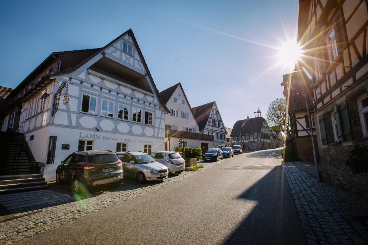 Hotel Restaurant Lamm Rosswag Vaihingen an der Enz Zewnętrze zdjęcie